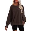 Generico Felpa Leggera Donna Oversize - Offerta Lampo del Giorno Black Friday 2024 - Maglietta Termica, Giacca Cotone - I Miei Ordini