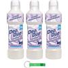 Beni Culinari 3 X DEO DUE Ammorbidente Concentrato Fleur Oriental, ammorbidente concentrato, ideale per tutti i vestiti, 50 lavaggi 1 litro + portachiavi Beni Culinari