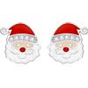 LINSTER Orecchini a forma di renna con pupazzo di neve e albero di Natale per donne, in argento sterling 925, per feste invernali, orecchini di Natale, gioielli di Natale, regali per donne e ragazze