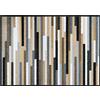 Wash+Dry Tappeto Mikado Stripes Nature 60x85cm, Adatto per Interni ed Esterni, Lavabile