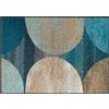 Wash+Dry Tappeto Galaxia 60x85cm, Adatto per Interni ed Esterni, Lavabile
