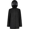 Geox W Spherica Mid Jkt Giacca, Nero, 50 Donna