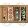 1880 - Degustazione Torrone Artigianale 4 gusti, Torrone di Jijona, Torrone di Alicante, Torrone al Tuorlo, Torrone al Cioccolato, 4 x 75 g, Confezione da 300 g