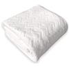 Home Tresor - Coperta Plaid Pile, Coperta Divano 127 x 152 cm Flanella, Coperta Letto Singolo Calore Morbida Tinta Unita Zig Zag - Panna