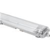 ASIA LED Plafoniera Per 2 Tubi a LED da 60x11x6 cm