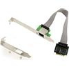 KALEA-INFORMATIQUE M2 M.2 NGFF E A Key Scheda Gigabit LAN Ethernet 10 100 1000Mbps con chipset Intel I210