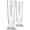 Stihl Bicchieri Birra Set Vetro Birra 2 Pz. 0, 3l Set Regalo