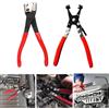 Binblin 2PCS Pinza per Fascette Auto, Metalliche e Click Con Ganasce Sostituibili - Strumenti per Rimozione e Installazione di Stringitubo