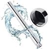 Tyenaza 20,3 cm rotondo soffione doccia braccio di prolunga in acciaio inox, tubo di prolunga per doccia, filettatura G1/2, cromatura, doccetta estensibile, accessorio da bagno per bagno