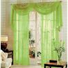 Gardinenbox, Set Completo di 3 Tende in Voile, Colore: Verde Mela, 60999