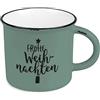 Grafik Werkstatt Grafik-Werkstatt Tazza da caffè vintage | Tazza in ceramica da regalare | 400 ml | Natale | Buon Natale