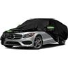 RASHION Telo Copriauto Compatibile con Mercedes-Benz Classe C (W204 W205 W206) 2008-2026, Impermeabile Traspirante Copertura per Auto Telone