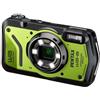 PENTAX WG-8 Green fotocamera avventura per tutte le stagioni, con eccezionale impermeabile, antipolvere, resistente agli urti, luce ad anello multi-applicazione per fotografia macro e funzione webcam