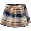 Mayoral Gonna Pantalone Quadri per Bambine e Ragazze Marino 4 Anni (104cm)