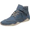 Generic Scarpe da ginnastica alte da uomo, scarpe da ginnastica alte da uomo, realizzate a mano, leggere, antiscivolo, traspiranti, casual, a piedi nudi, da escursionismo, da campeggio, Blu, 48 EU