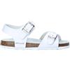 GRÜNLAND Grunland Aria SB0027 Bianco Sandalo Bambina Fibbie BIRK 24