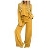 Generico Completo Sportivo Donna Comode Curvy Tuta Da Ginnastica Leggera Pullover Felpa Senza Cappuccio E Jogging Pantaloni Sportiva Completa Set Moda Offerta Tuta Due Pezzi Tute Casa Palestra Running