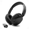 Queemie Cuffie Tv Stereo Bluetooth 5.3, Cuffie Bluetooth Senza Fili On-Ear Con Trasmettitore Usb, Archetto Retrattile Auricolari On-Ear Ultra Leggero Per Adulti, Adolescenti E Anziani