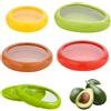 Doafoce 4 Pezzi Silicone Fruit Storage Box, Set di Contenitori per Frutta e Verdura in Silicone Riutilizzabili, per Frigorifero mantenere freschi i contenitori per la conservazione degli alimenti