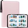 Ruibytree 540 tasche album fotografico per Fujifilm Instax Mini 12 11 9 8+8 7+ 90 50s 40 25 26 LiPlay EVO Instant Camera, Polaroid Snap/Snap Touch/PIC-300P/Z2300/ SocialMatic Zip Instant Printer (Pink)