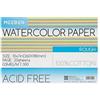 MEEDEN Blocco di carta dell'acquerello, 100% cotone Watercolor Paper Pad di 20 fogli, 140lb / 300gsm, carta d'arte senza acidi per acquerello, guazzo, inchiostro e altro ancora, 26×18 cm grano grezzo