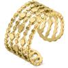 LUXENTER Anillo acabado en oro amarillo de 18K - Zaie
