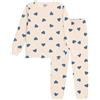 Petit Bateau A0BDA Pigiama A Maniche Lunghe Bambina Avalanche/Beach 2 Anni