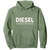 Truck Lovers Funny Gift Co. Funny Diesel: lavo Il Mio Camion con Le Lacrime degli ambientalisti Felpa con Cappuccio