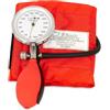 Praxis Medical Network Sfigmomanometro aneroide da braccio modello PRAKTICUS I - 1 tubo - Colore ROSSO + Fonendoscopio LF-320 BORDEAUX