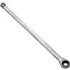 Aerzetix - Chiave Piatta Bi-Esagonale Poligonale Doppio Occhio/Anello 10mm - Chiave a Cricchetto 10mm Extra Lunga Metrica 12 lati - Lunghezza 29.50cm - Manico Dritto/Lucidoto - Acciaio CR-V - C45616