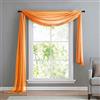Gardinenbox - Capriccio per Tenda in Voile Trasparente, MOD.560 Arancione