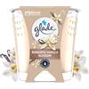 Glade Candela profumata, fragranza Romantic Vaniglia Blossom, Infusa con oli essenziali, Vegana, 30 ore, 1 candela