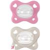 CHICCO (ARTSANA SPA) CHICCO DUAL SOFT SUCCHIETTO ROSA 6-16 MESI 2 PEZZI