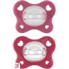 CHICCO (ARTSANA SPA) CHICCO DUAL SOFT SUCCHIETTO ROSA 16-36 MESI 2 PEZZI