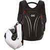OG Original Roadrunner Zaino Moto Impermeabile Nero Leggero 20L, Borsa Porta-Casco Moto, Cinghia per Casco, Ciclismo, Antifurto, Portatile, Rifrangente