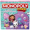 Winning Moves - Monopoly Junior Gabby e la Casa Magica (Gabby's Dollhouse) - Gioco da tavolo - Gioco da tavolo - dai 5 anni - 2 ai 4 giocatori - Versione Francese
