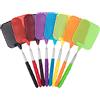 YiliYa 8 Pezzi Paletta Mosche, Estensibile Scacciamosche, Schiaccia Mosche, Scacciamosche Estensibile Controllo Manuale dei Parassiti con Durevole Maniglia Telescopica, Scacciamosche Plastica(Multicolore)