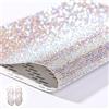 Wenyue Autoadesivi Cristallo Glitter Adesivi Cristallo Diamanti Strass Bling Fogli Adesivo Cristallo Autoadesivo Gemma di Strass per Cellulari Craft Regalo Vetro Decorazioni Decorazione 1 Fogli