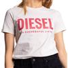 Diesel A04685 0AAXJ - T-SILYECOLOGO T-Shirt Donna Light Grey S