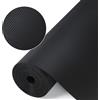 HooTown Shelf Liner - Tappetini per cassetti da cucina, rivestimento per frigorifero Eva, impermeabile, durevole, per armadio, rivestimento dei cassetti (nero, 44,5 x 300 cm)