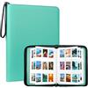 Ruibytree 540 tasche album fotografico per Fujifilm Instax Mini 12 11 9 8+8 7+ 90 50s 40 25 26 LiPlay EVO Instant Camera, Polaroid Snap/Snap Touch/PIC-300P/Z2300/ SocialMatic Zip Instant Printer (Green)