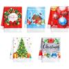 Autilify Strofinacci Cucina Cotone-Set di 5 Asciugamani Da Cucina Per Vacanze Decorativi-40x55 CM (Christmas Day)