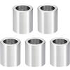 PATIKIL Distanziali Acciaio Inossidabile M8, 5Pz Rondelle Metallici Guarnizione Acciaio Inossidabile 8,2mm ID x 12mm OD x 16mm L Rotondo Distanziatori Kit Viti 5/16 o M8