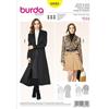 burdastyle Burda B6845 - Cartamodello per Cappotto e Giacca, 19 x 13 cm
