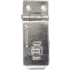 ARREGUI A-1313160 Serratura per porta con lucchetto | Fermaglio per porta | Chiusura a lucchetto per porta | Chiavistello con lucchetto | Porta lucchetto e lucchetto con chiavi | Acciaio inossidabile