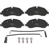 TRW GDB2117 Pastiglie Freno Set di 4 para Ford Transit Custom V362 Furgone (FY, FZ) 2012 - Assale anteriore e Altri Veicoli
