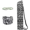 WANYIG Borsa Tappetino Yoga Tela Portatile Borsa Yoga Porta Tappetino Yoga Mat Bag con Cerniera, Fascia per Capelli, Striscia(Colore 5)