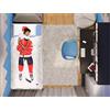 Italian Bed Linen Parure Copripiumino Kids Digital, Hokey, 1 Posto