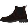 Tommy Hilfiger Uomo Stivaletti Chelsea Comfort Eleganti, Marrone (Dark Coffee), 40