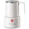 illy Milk Frother, Montalatte Elettrico per Schiuma latte Calda e Fredda e Cioccolata Calda